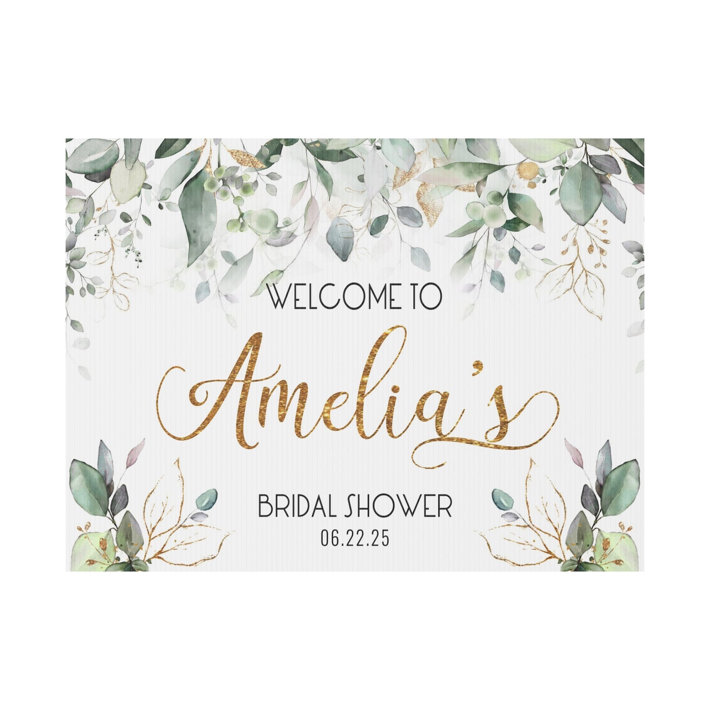 Plastic Yard Sign Mockup lay video