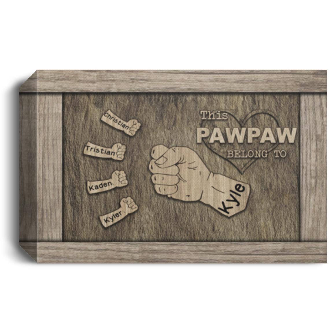 cv1624 Pawpaw 111-8899030-5739449 CANLA15 Deluxe Landscape Canvas 1.5in Frame