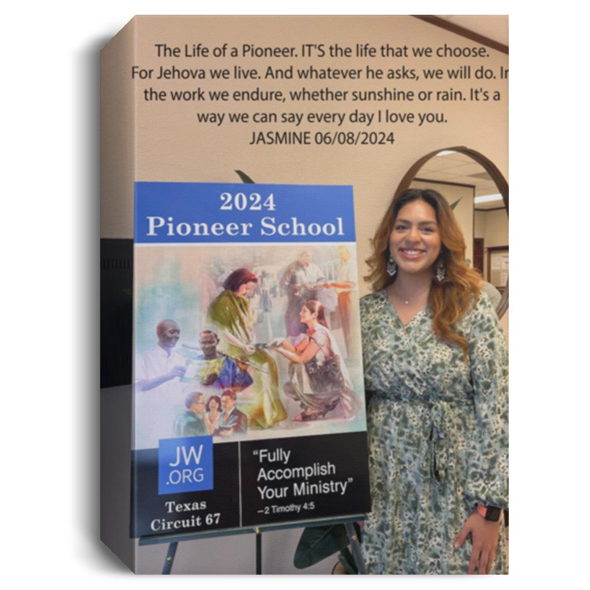 JASMINE 06cv812 113-6851305-1600245 CANPO15 Deluxe Portrait Canvas 1.5in Frame