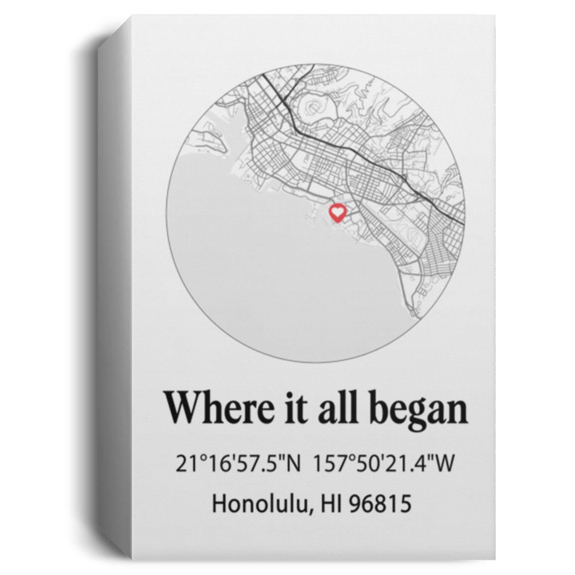 Honolulu, HI 96815 114-8315490-1453004 1218 cv CANPO15 Deluxe Portrait Canvas 1.5in Frame