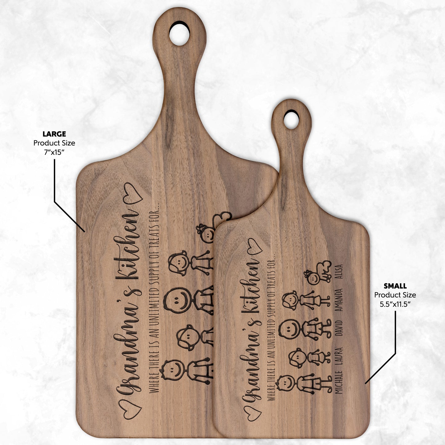Grandmakitchen mẫu 11 Thớt teelaunch version dọc