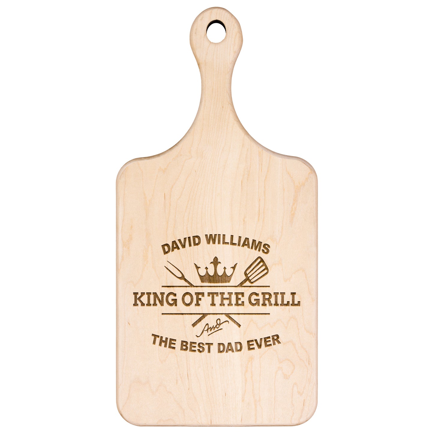 KingoftheGrill mẫu 13 Thớt teelaunch version dọc