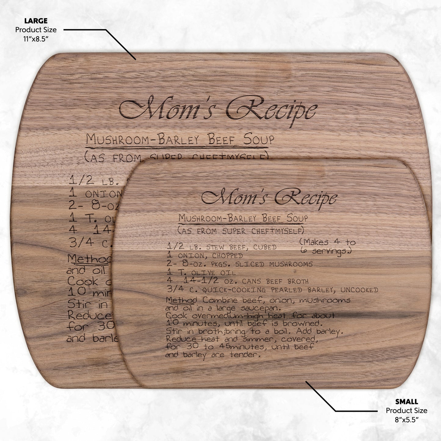 MAin Moms Recipe mẫu 15 Thớt teelaunch version ngang