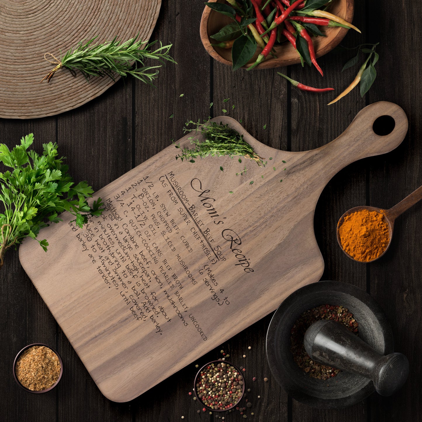 Main Mom Recipe mẫu 15 Thớt teelaunch version dọc