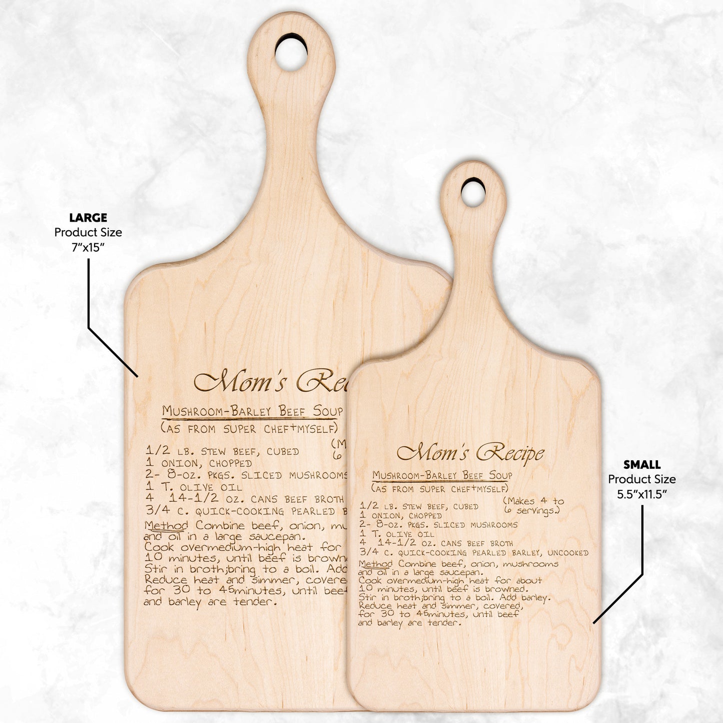 Main Mom Recipe mẫu 15 Thớt teelaunch version dọc