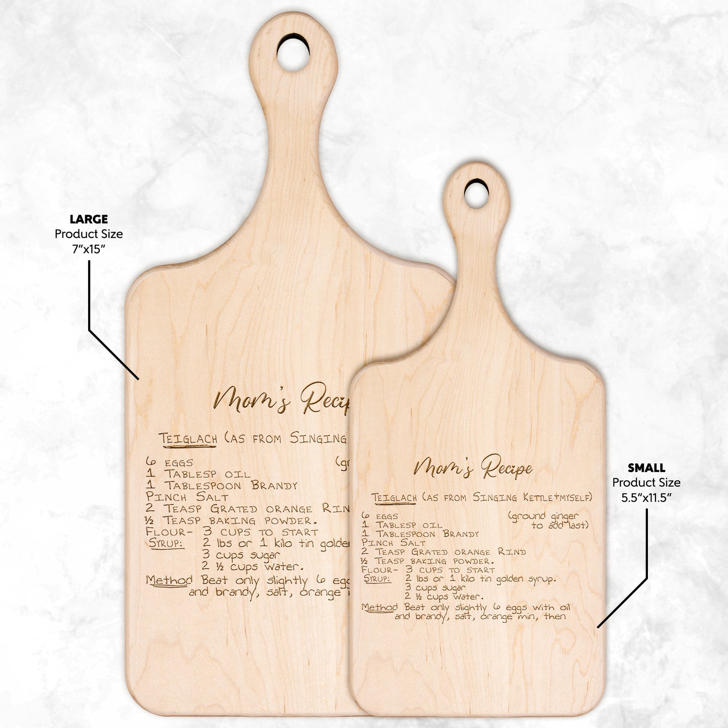Mom Recipe mẫu 15 Thớt teelaunch version dọc