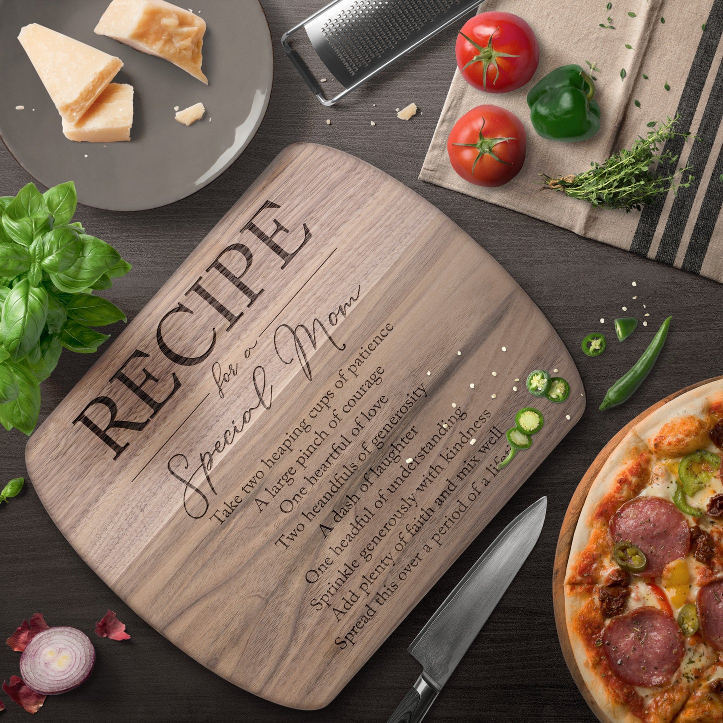 Recipe For Special Mom Mẫu 9 Thớt teelaunch version ngang
