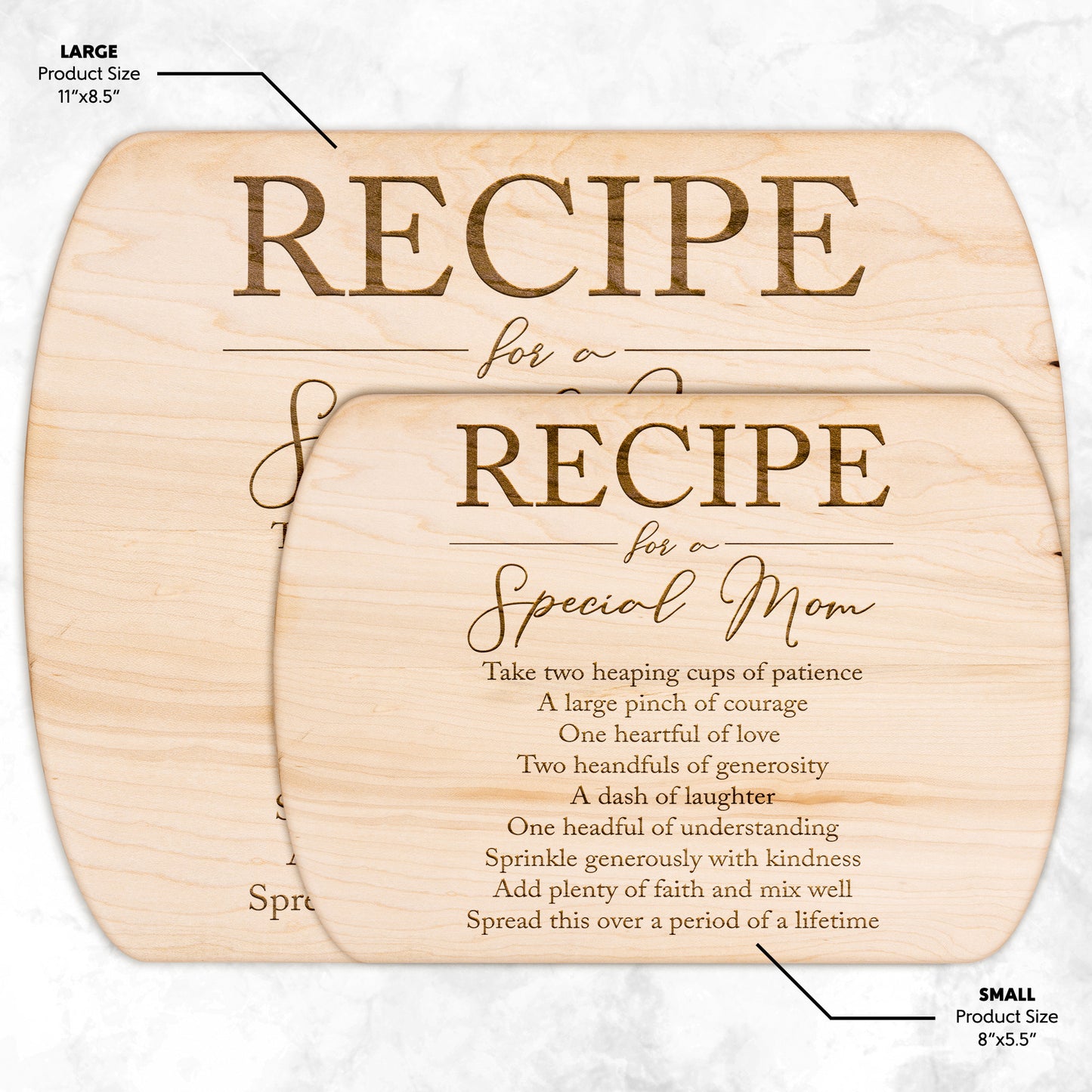 Recipe For Special Mom Mẫu 9 Thớt teelaunch version ngang