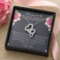 Super gift Promise Necklace for Girlfriend from Boyfriend, For Couples, Promise Necklace for Her, Girlfriend Anniversary, Gift for Girlfriends Birthday on Christmas, Brithday, Vacation Gifts