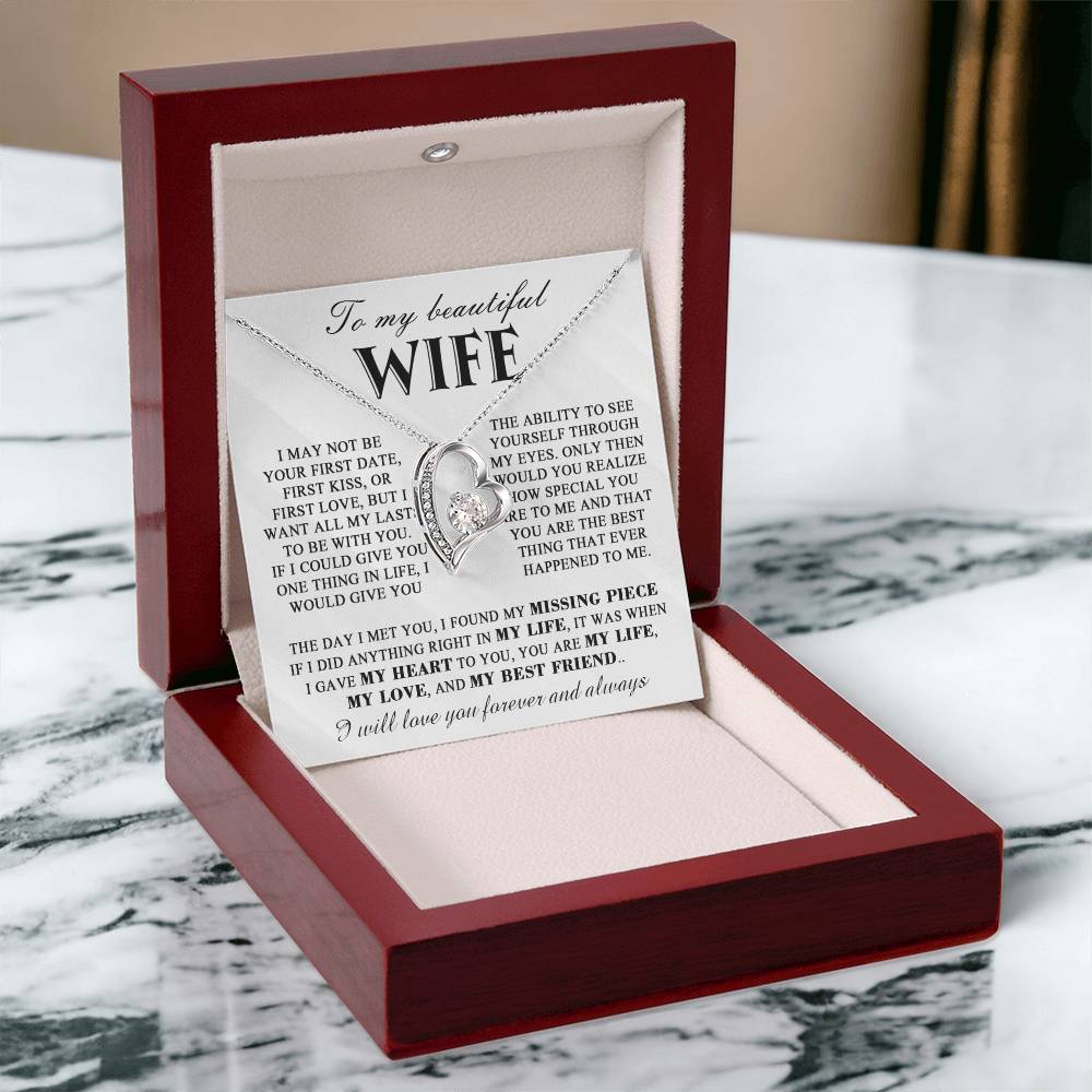 necklace wwife Temmplate Forever Love NC
