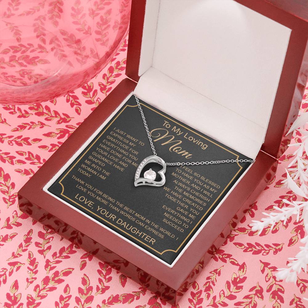 To My Loving Mom Forever Love not Earing Template Co anh mainupAMZOK