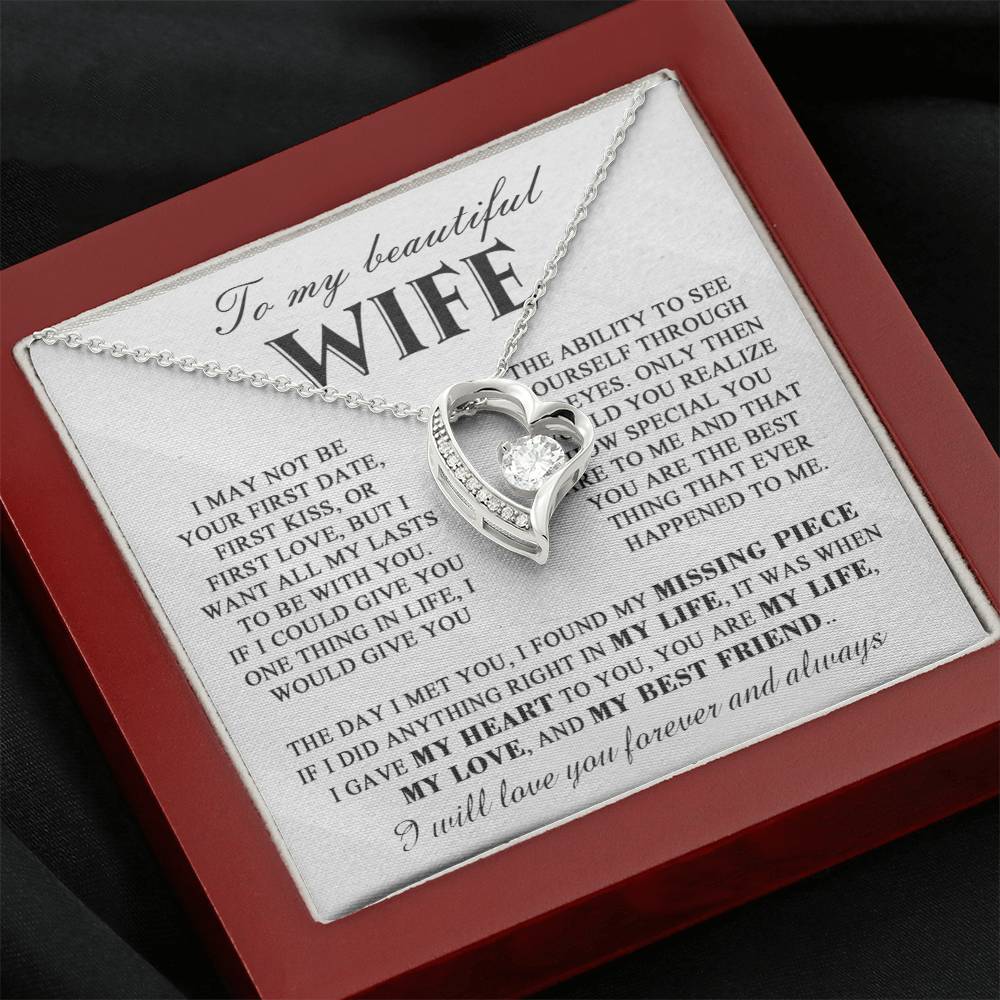 necklace wwife Temmplate Forever Love NC