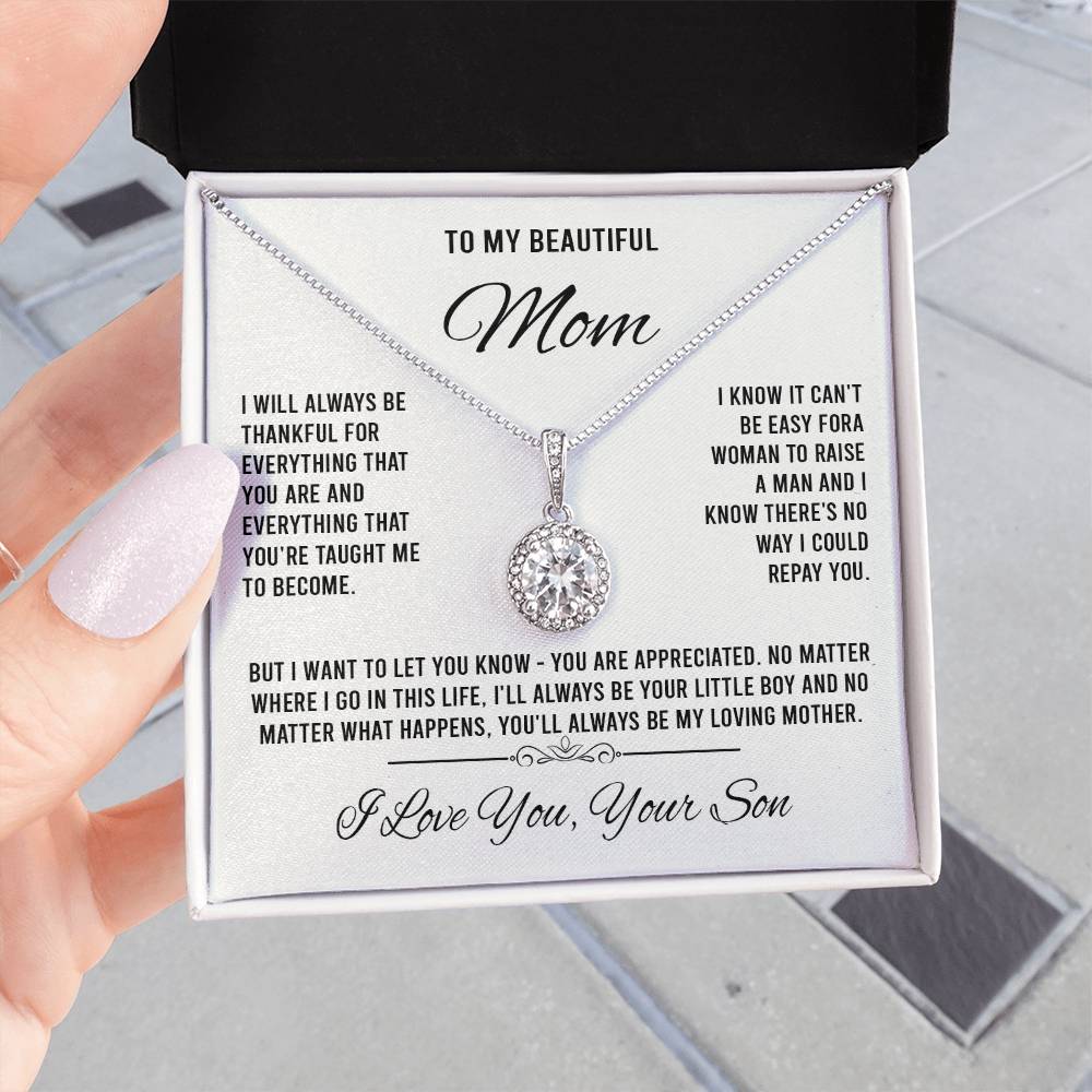 to my beautiful mom Eternal hope