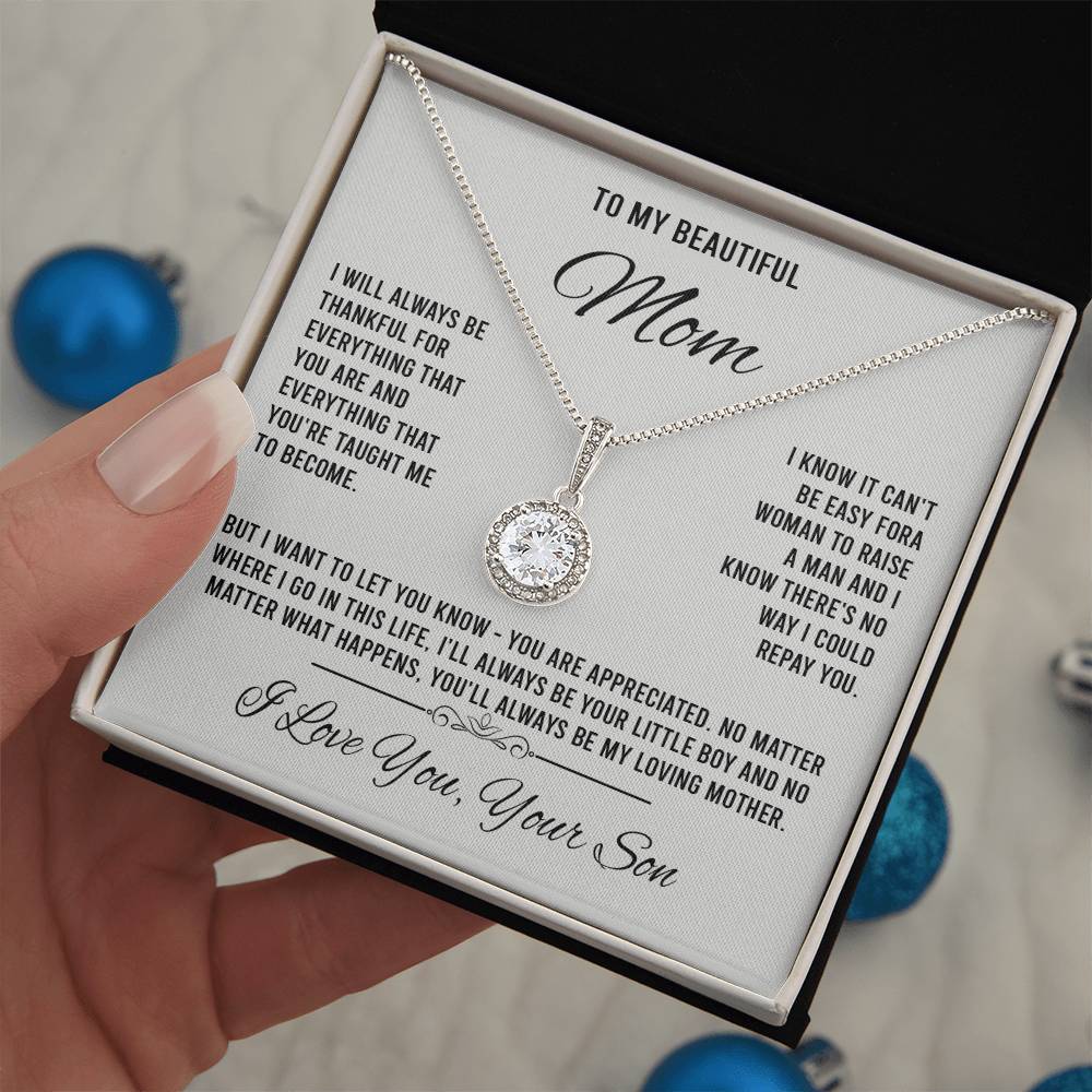 to my beautiful mom Eternal hope