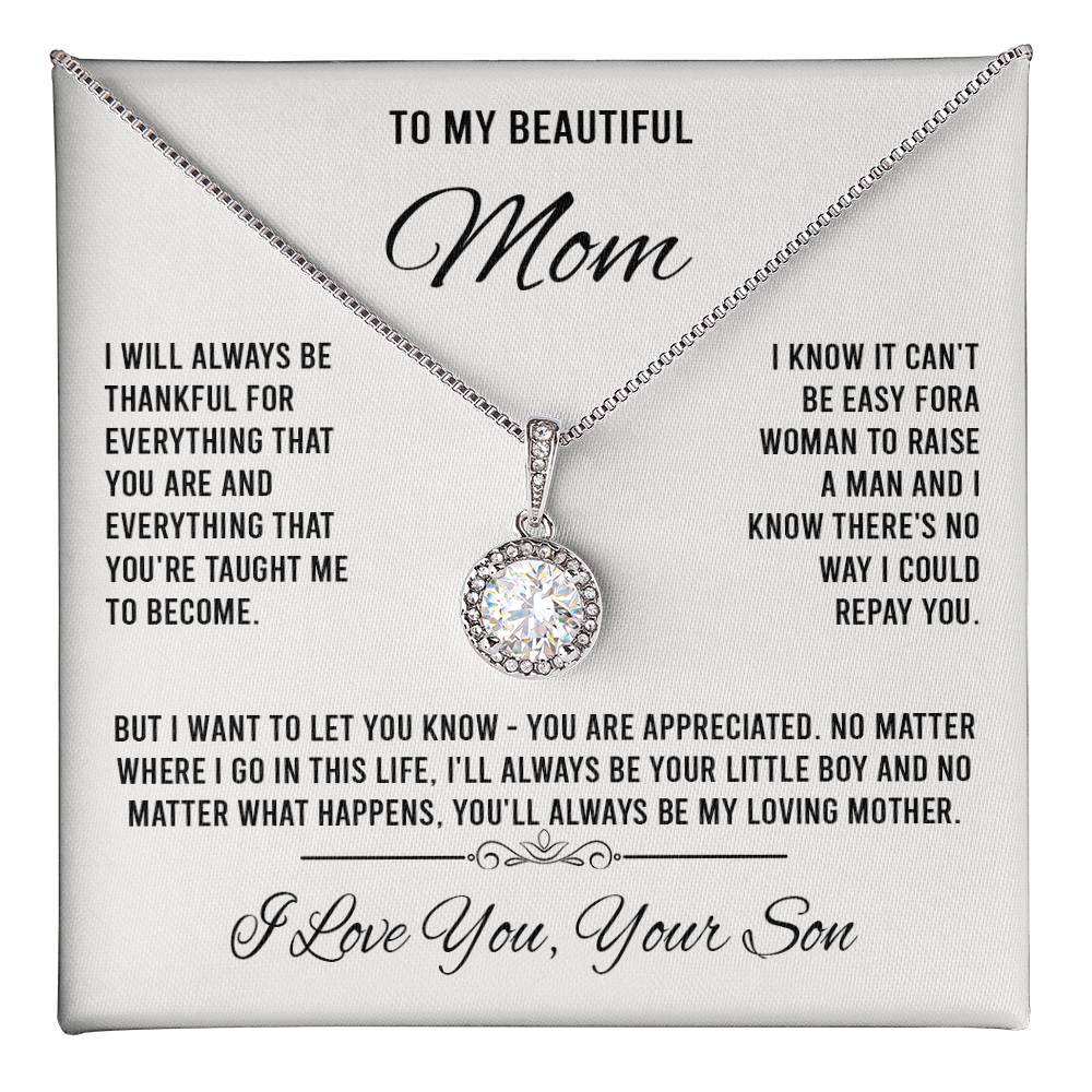 to my beautiful mom Eternal hope