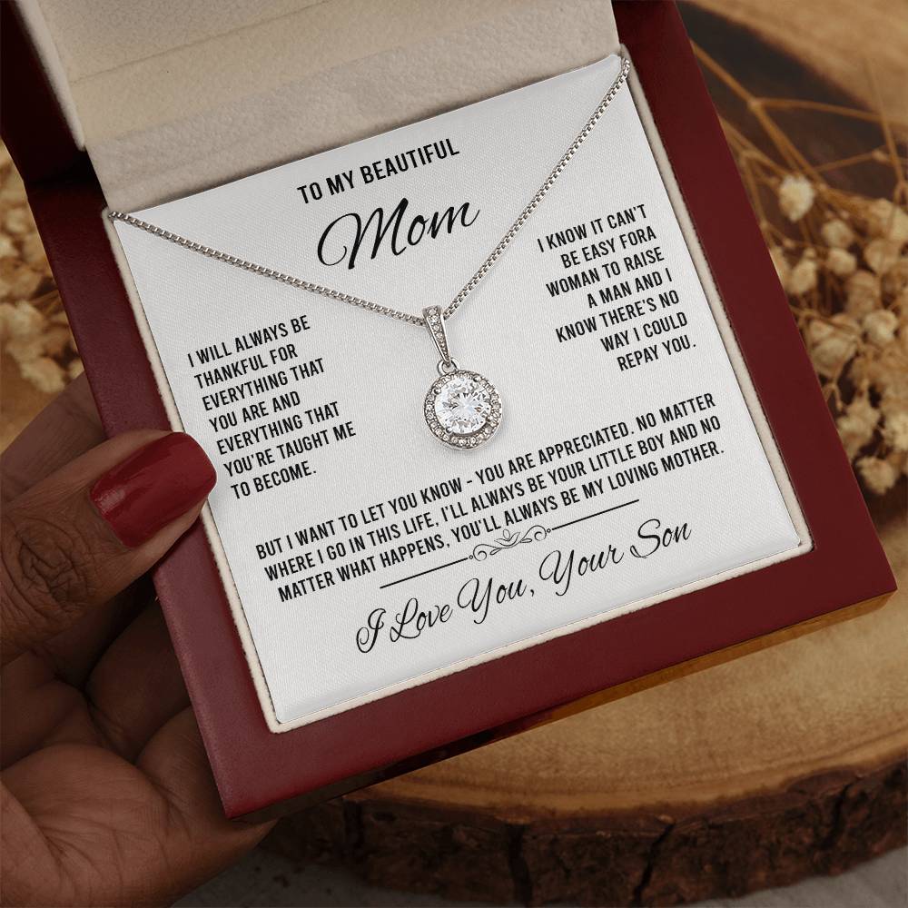 to my beautiful mom Eternal hope