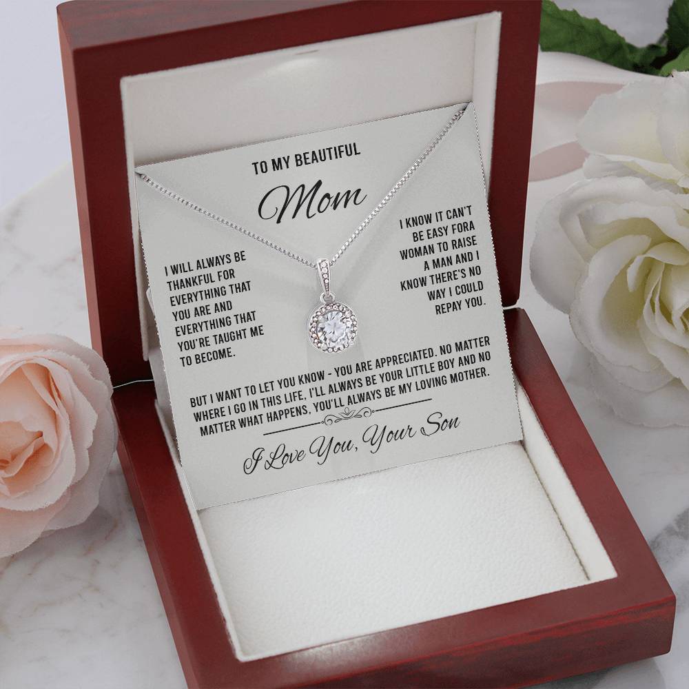 to my beautiful mom Eternal hope