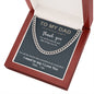 to my dad for