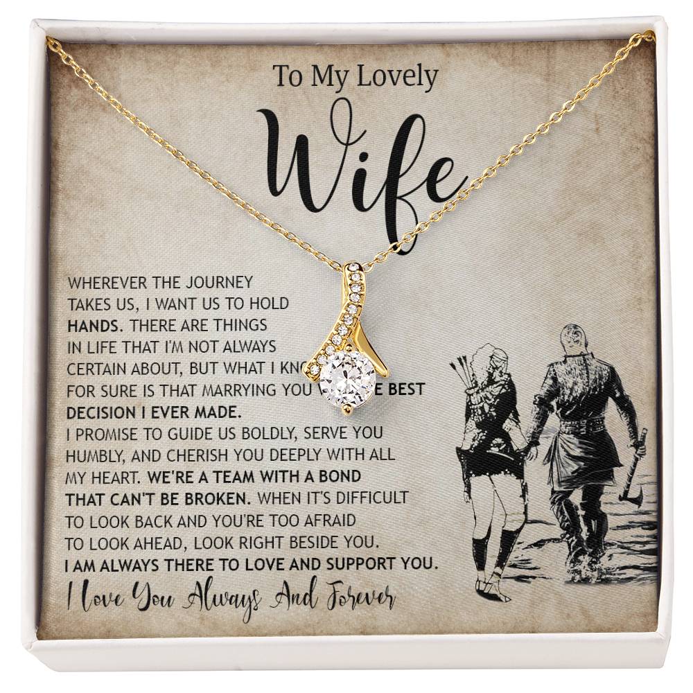 To My Lovely Wife Alluring Beauti Template