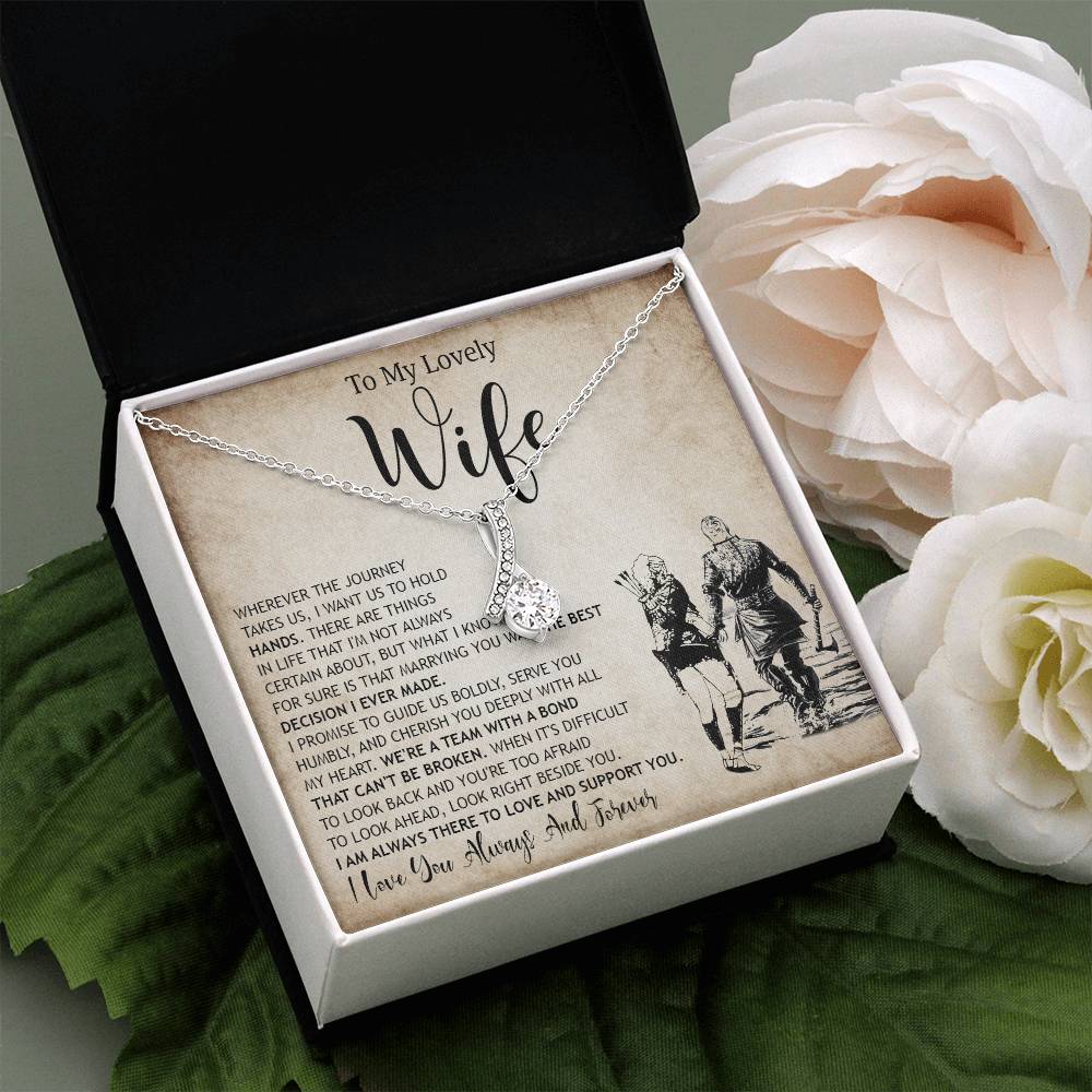 To My Lovely Wife Alluring Beauti Template