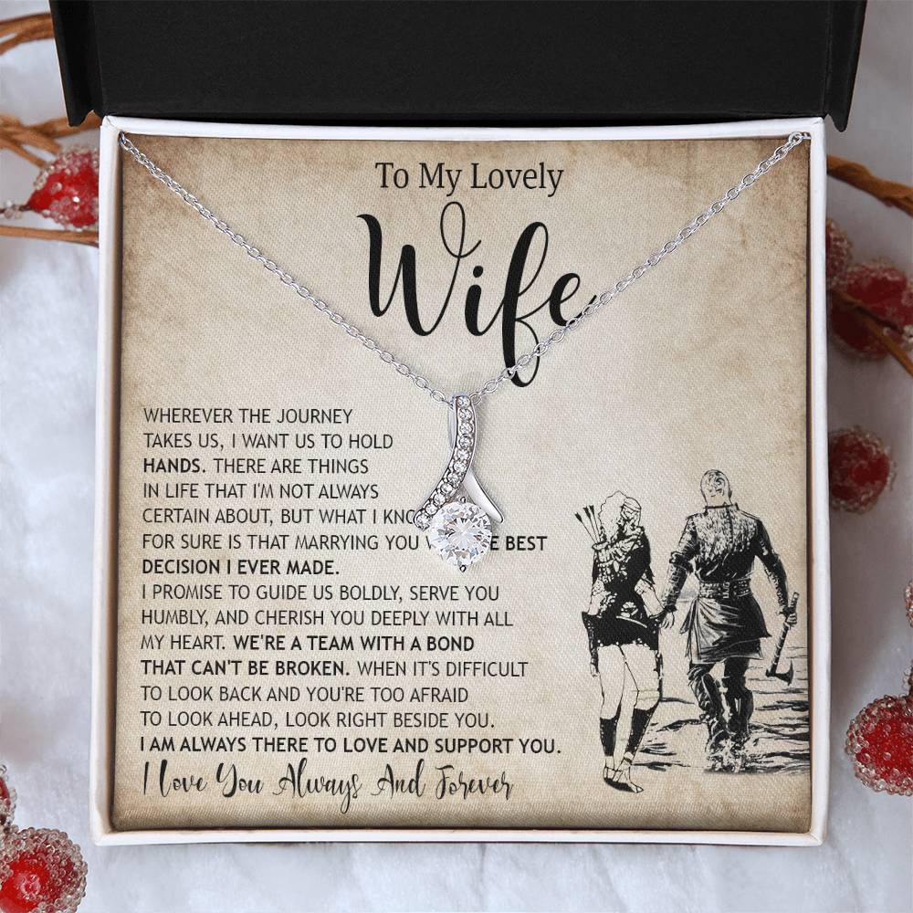 To My Lovely Wife Alluring Beauti Template