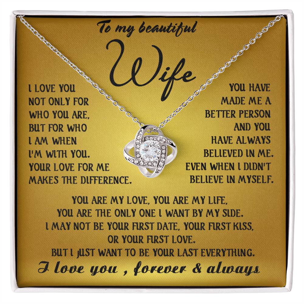 NACIE - WIFE GOLD - LOVE KNOT