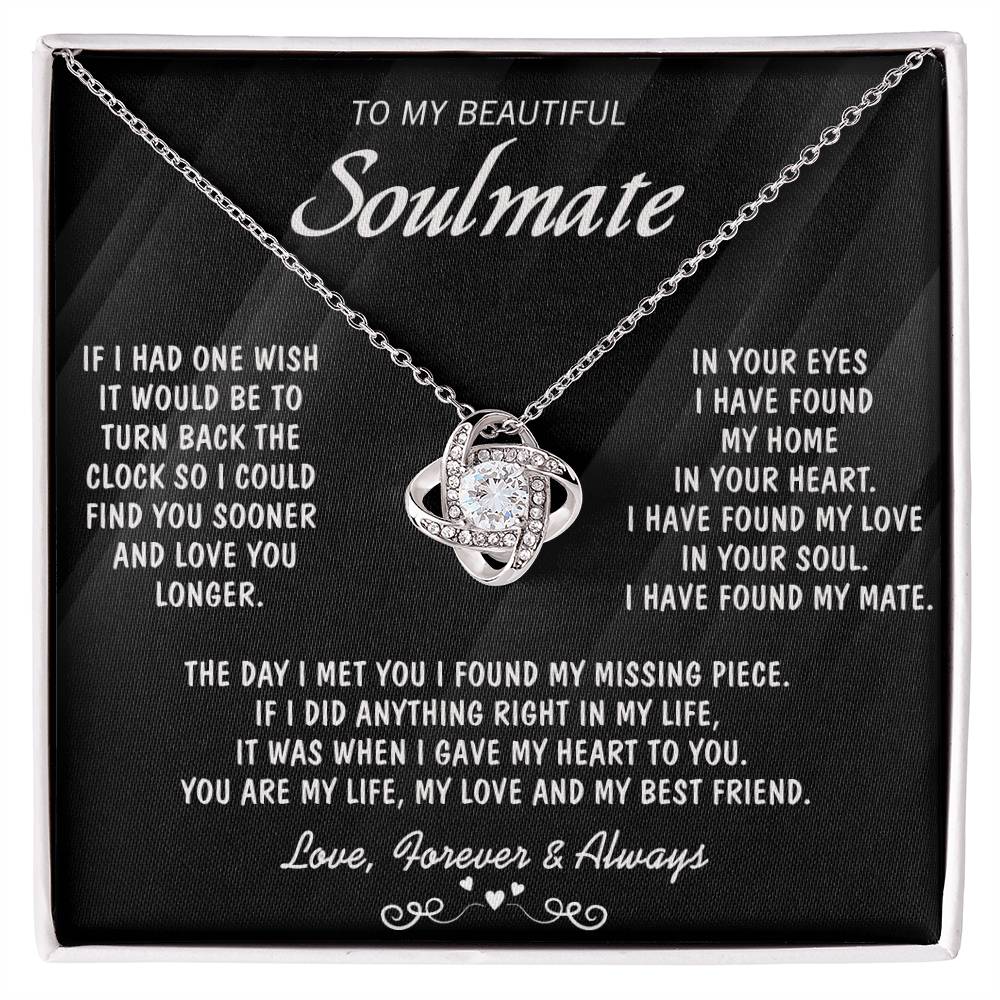NACIE - SOULMATE BLACK - LOVEKNOT