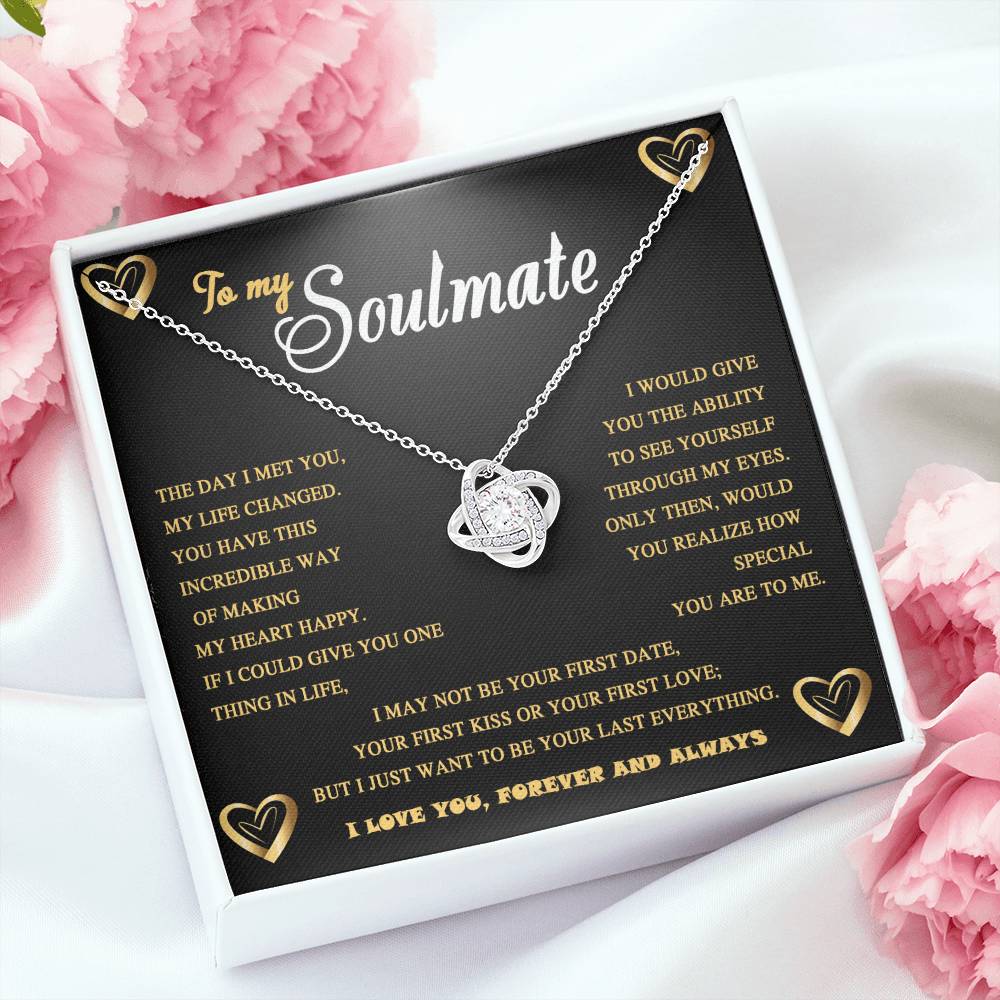 NACIE - SOULMATE BLACK - LOVEKNOT