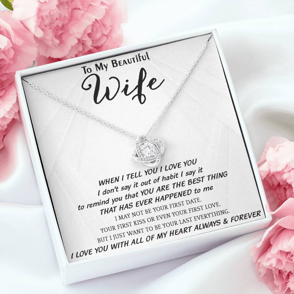 NACIE - WIFE WHITE - LOVE KNOT