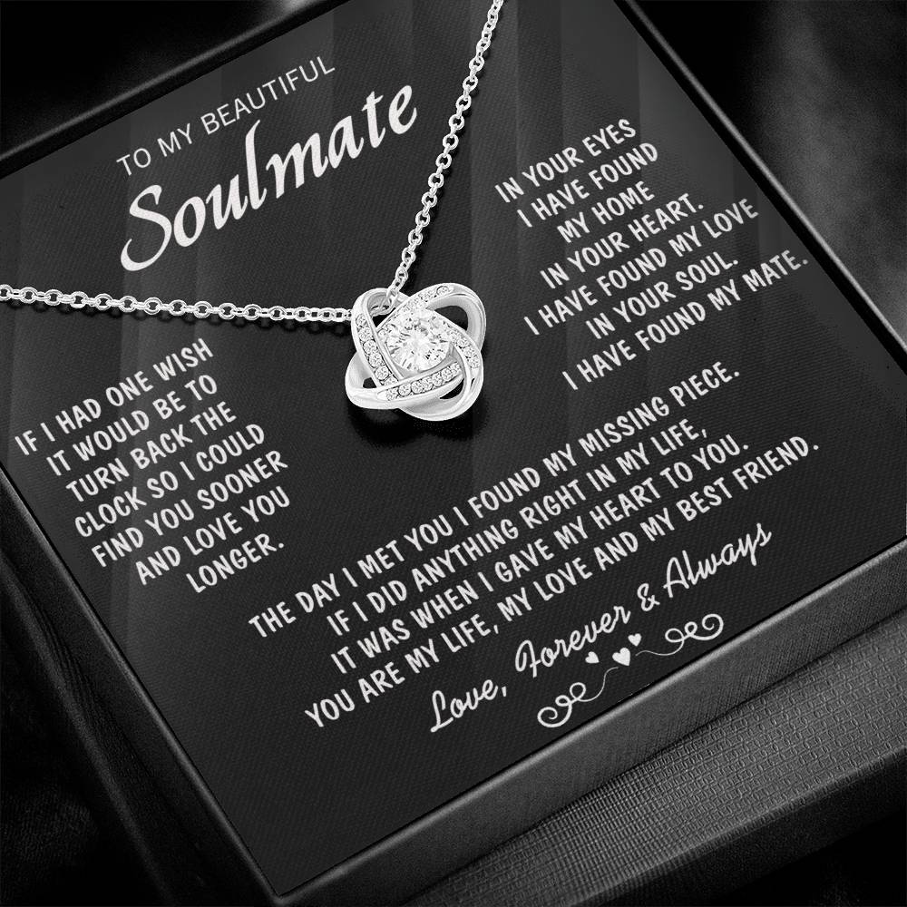 NACIE - SOULMATE BLACK - LOVEKNOT