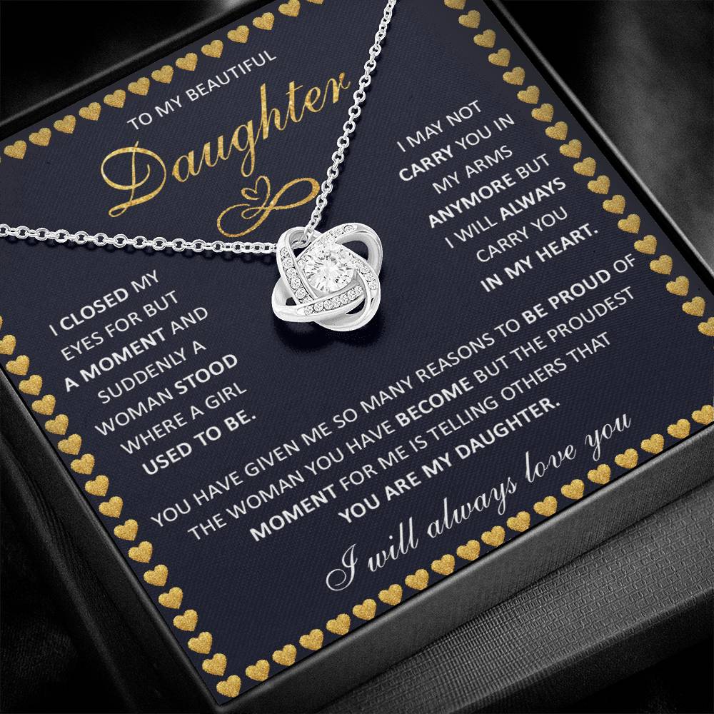 l4 Knot Necklace Template Silver coanh Main up AMZVippppp