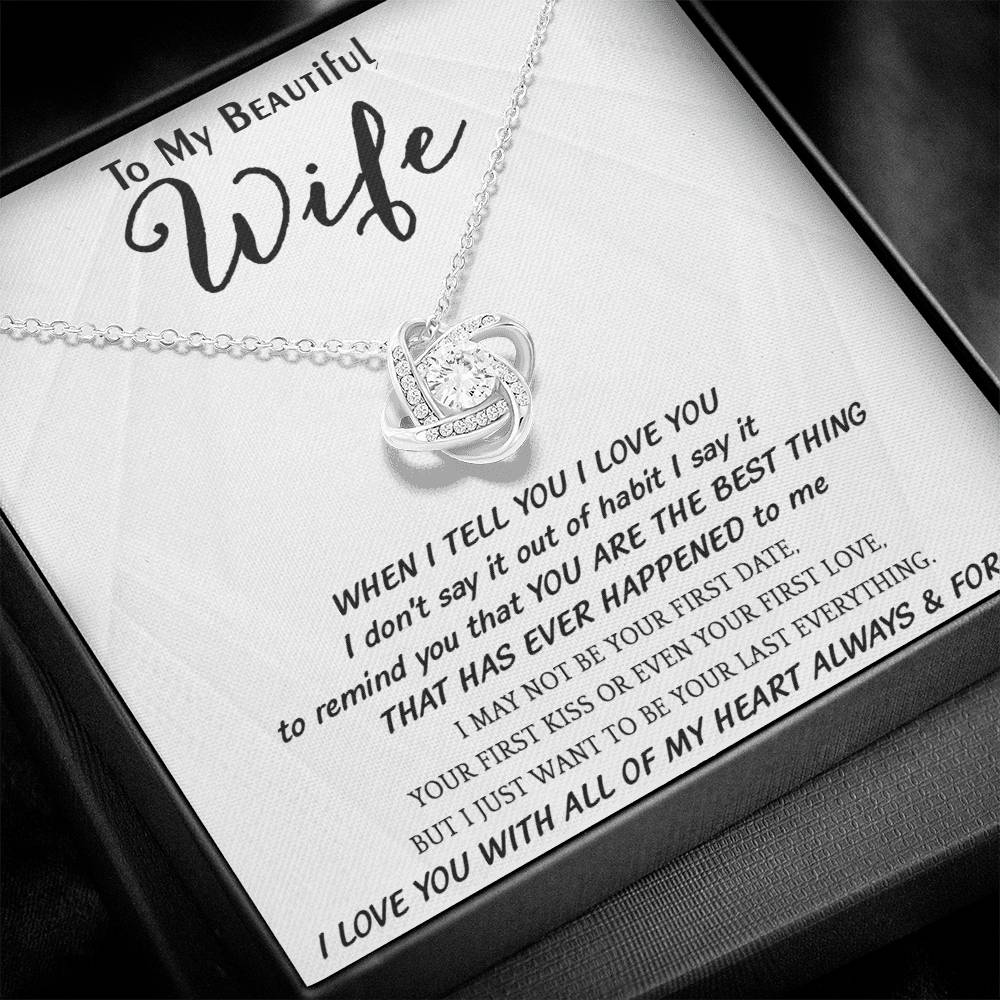NACIE - WIFE WHITE - LOVE KNOT