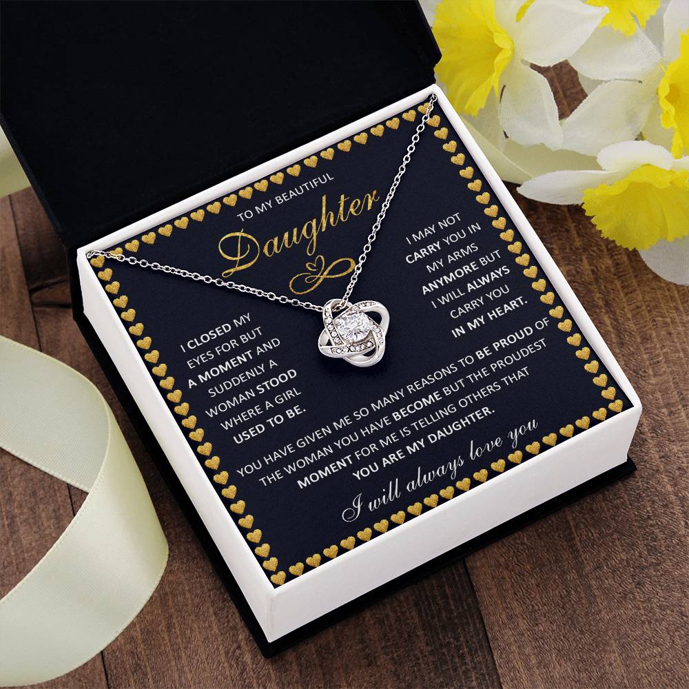 l4 Knot Necklace Template Silver coanh Main up AMZVippppp