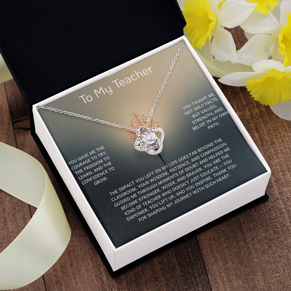 5 - MentorTeacher Bracelet with Sentimental Quote – Stainless Steel Jewelry Gift for Female Teacher – Appreciation Day, End of Year