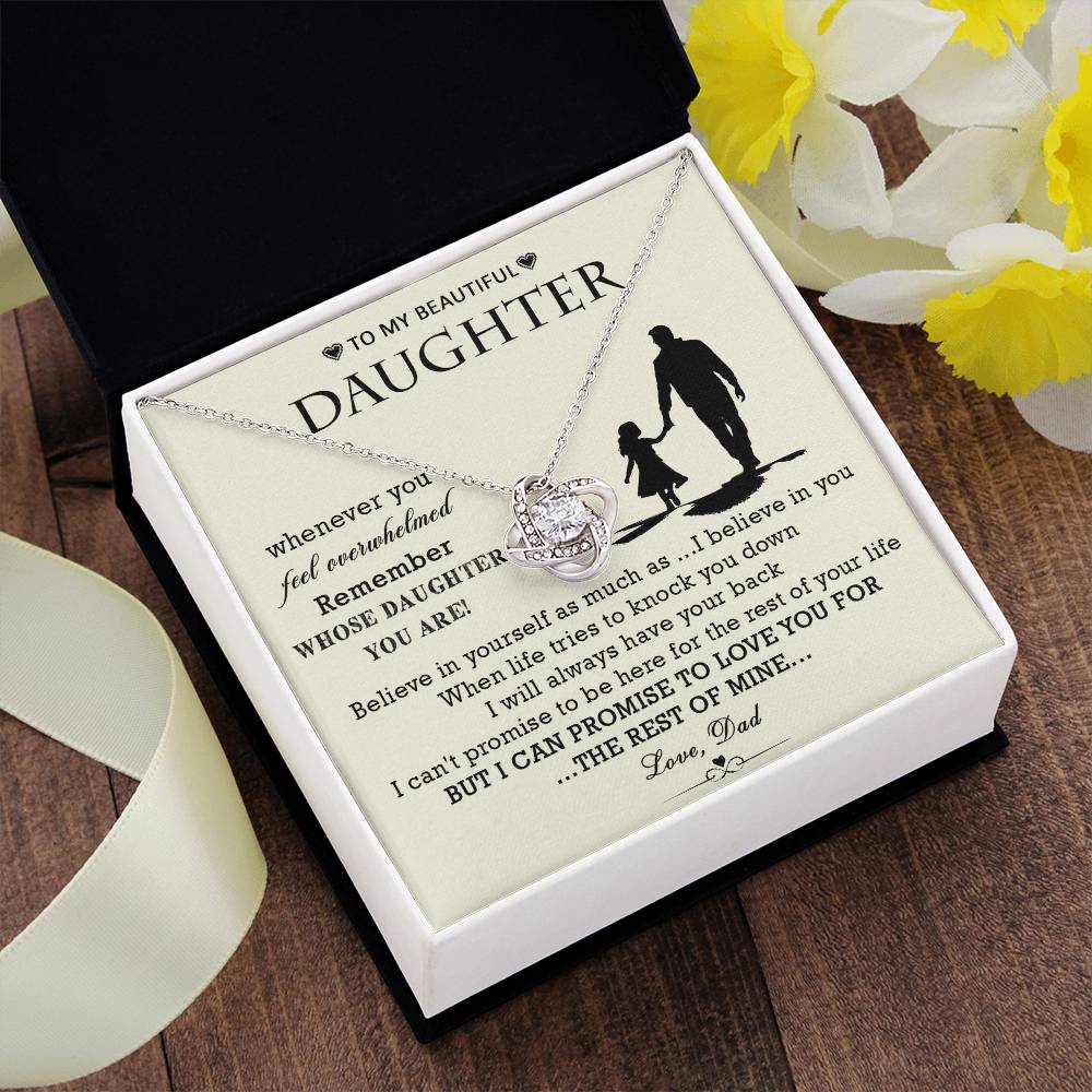 K5 Knot Necklace Template Silver coanh Main up AMZVippppp