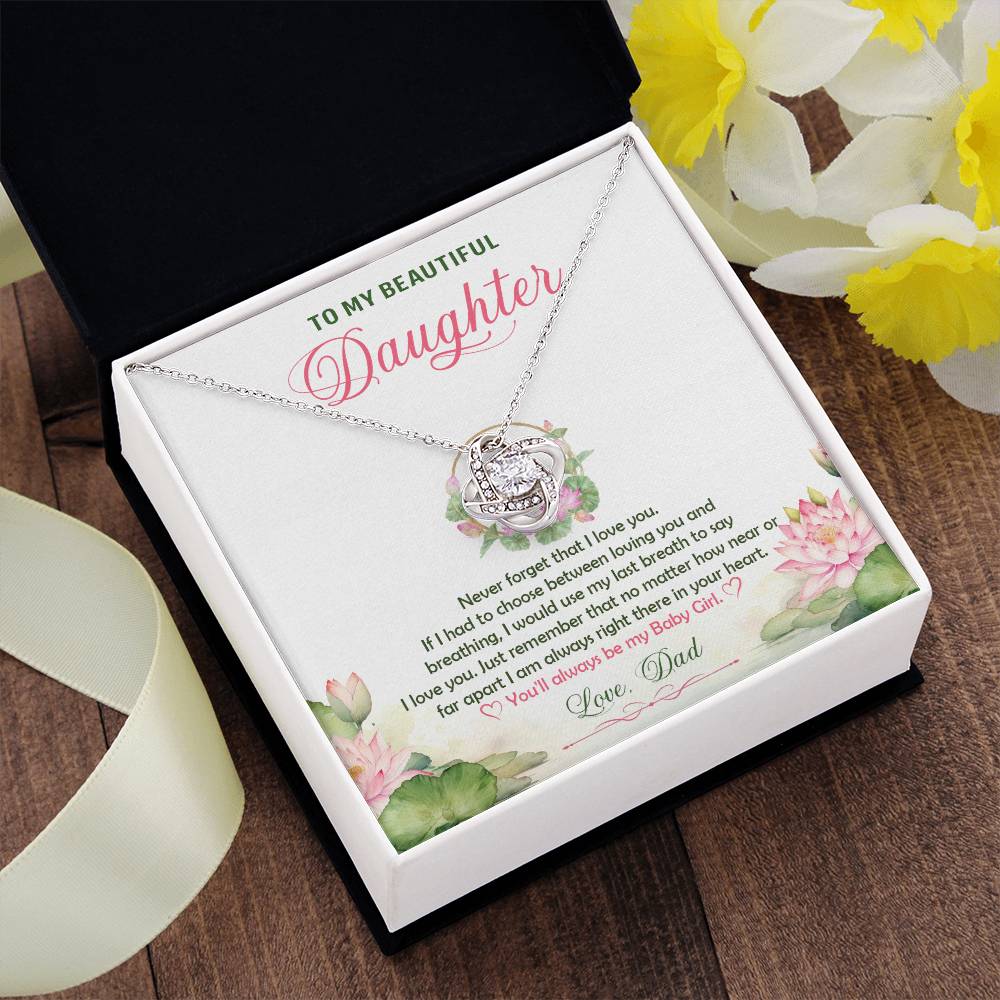 k22 Knot Necklace Template Silver coanh Main up AMZVippppp