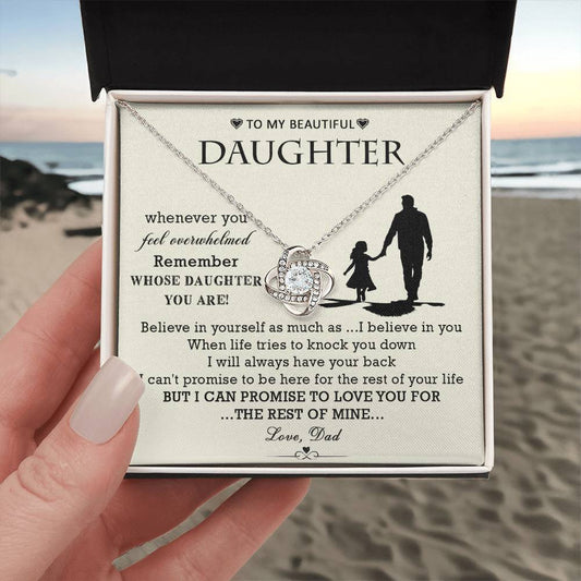 K5 Knot Necklace Template Silver coanh Main up AMZVippppp