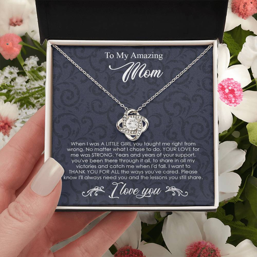 To My Amazing Knot Necklace Template Silver coanh Main up AMZVippppp