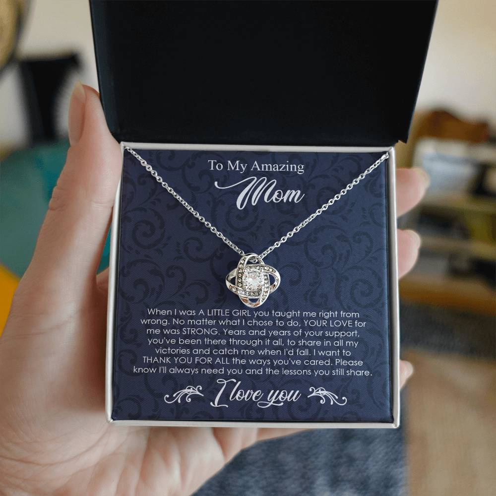 To My Amazing Knot Necklace Template Silver coanh Main up AMZVippppp