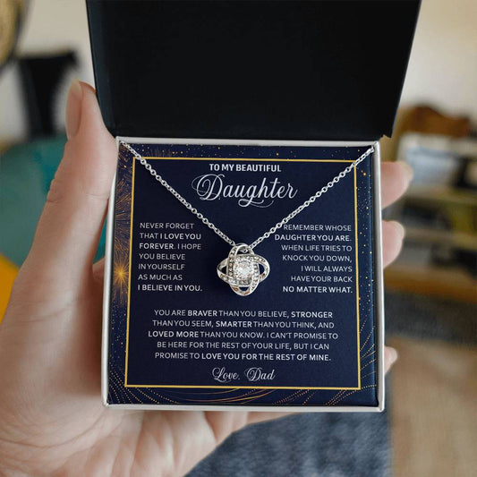 k8 Knot Necklace Template Silver coanh Main up AMZVippppp