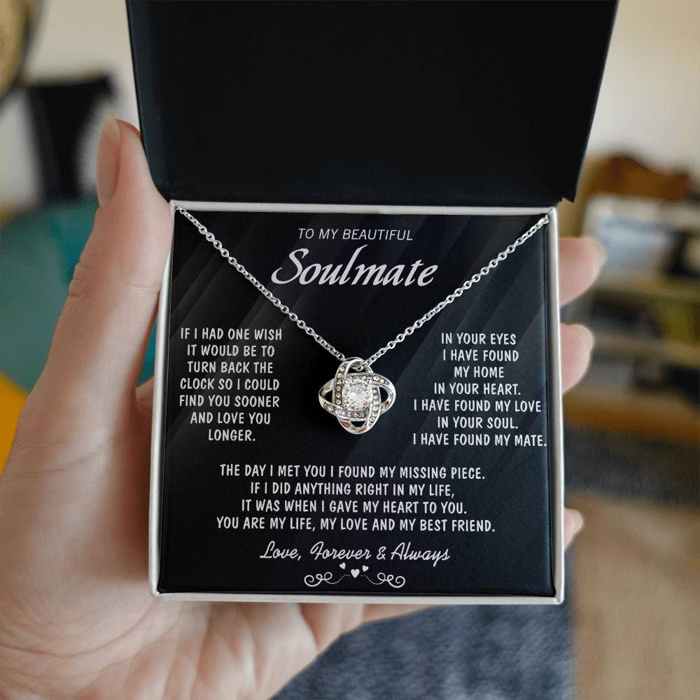 NACIE - SOULMATE BLACK - LOVEKNOT