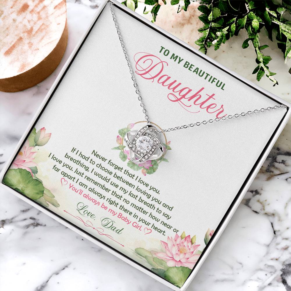 k22 Knot Necklace Template Silver coanh Main up AMZVippppp