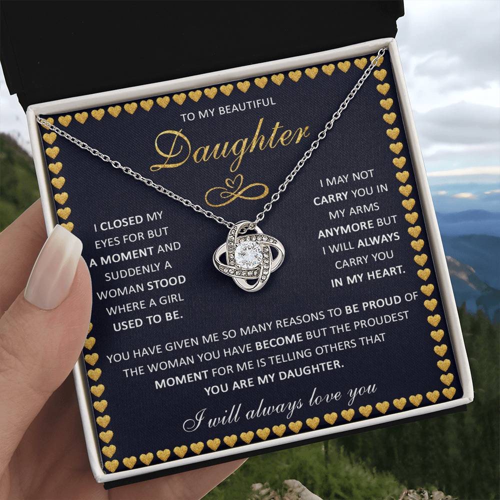 l4 Knot Necklace Template Silver coanh Main up AMZVippppp
