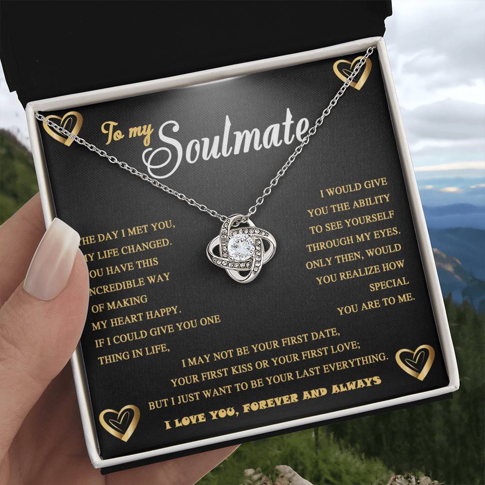 NACIE - SOULMATE BLACK - LOVEKNOT