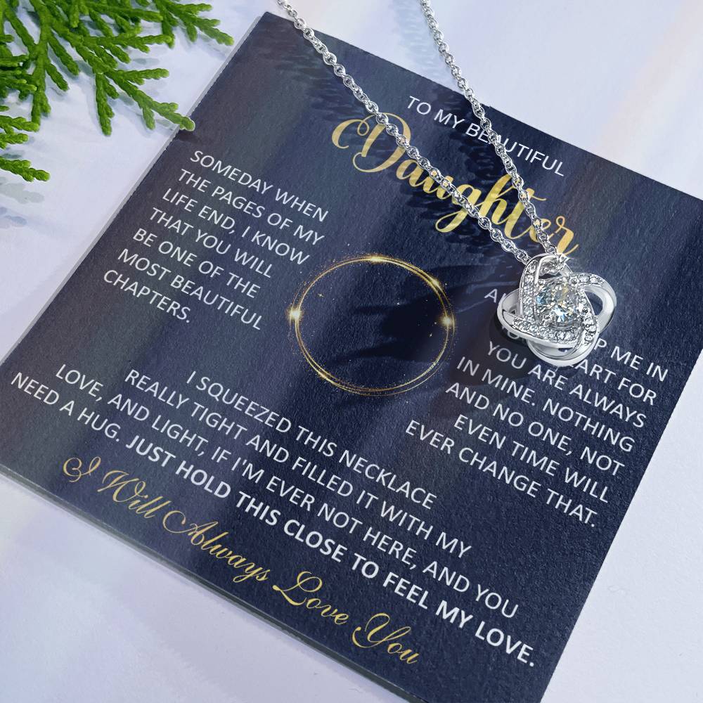 k3 Knot Necklace Template Silver coanh Main up AMZVippppp