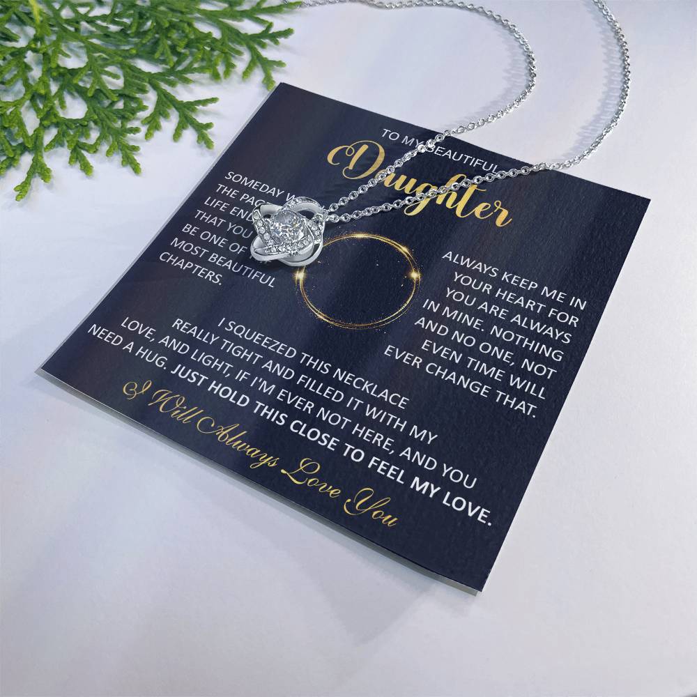 k3 Knot Necklace Template Silver coanh Main up AMZVippppp