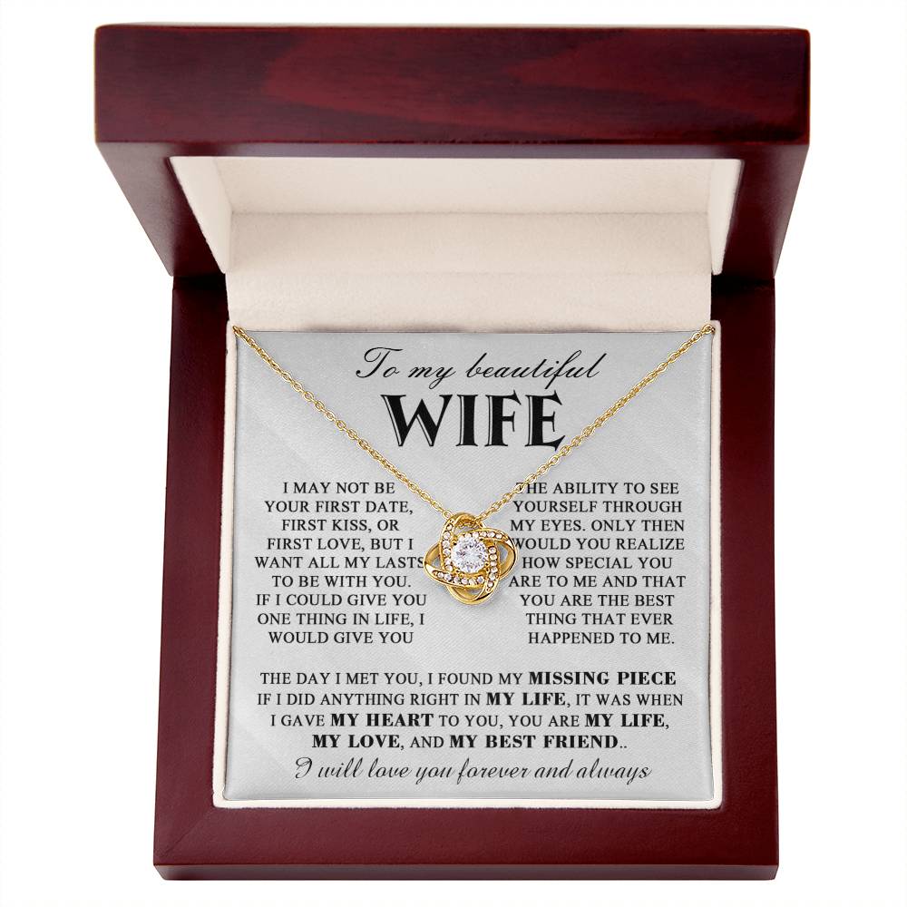 necklace wwife Template Knot 2 NC
