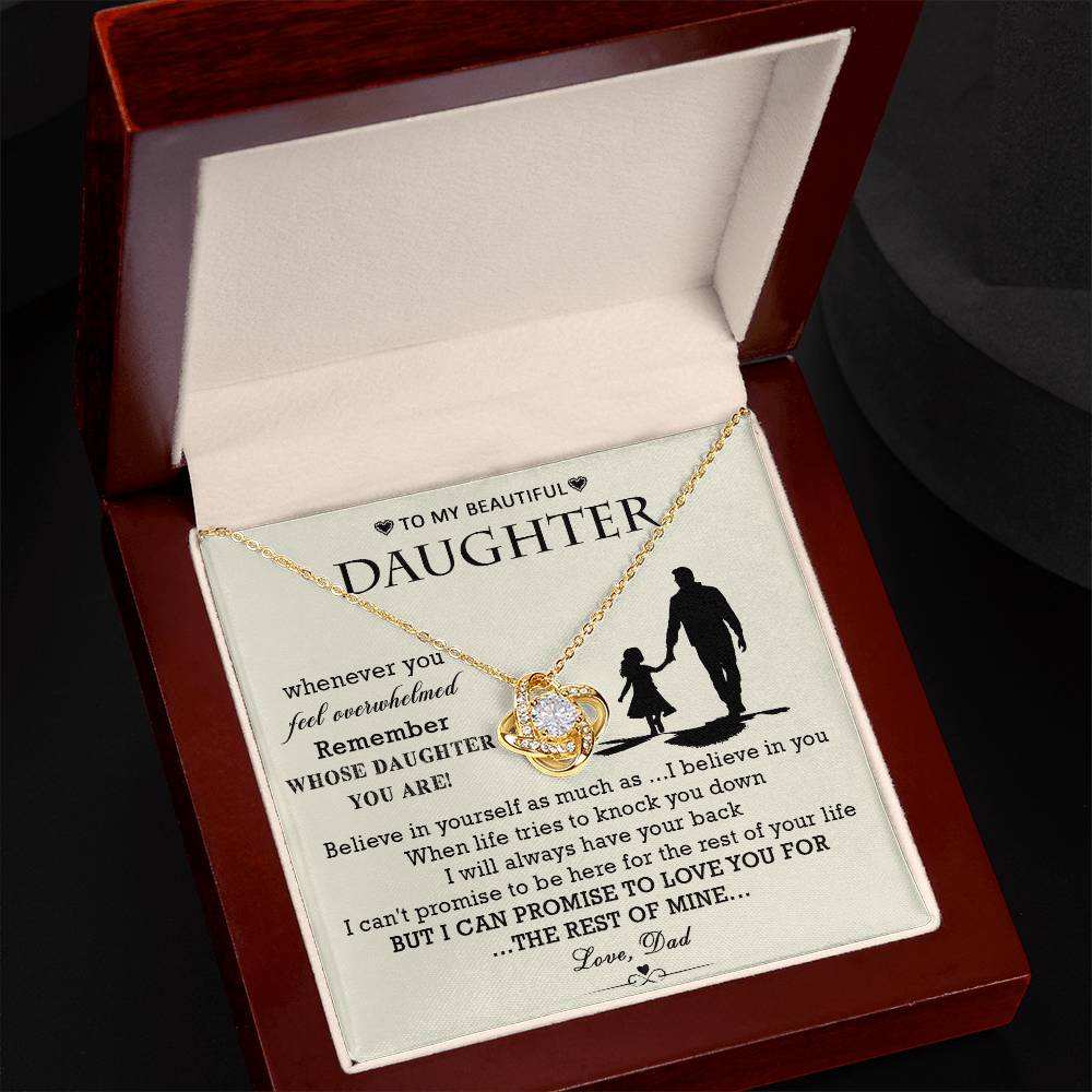 K5 Knot Necklace Template Silver coanh Main up AMZVippppp
