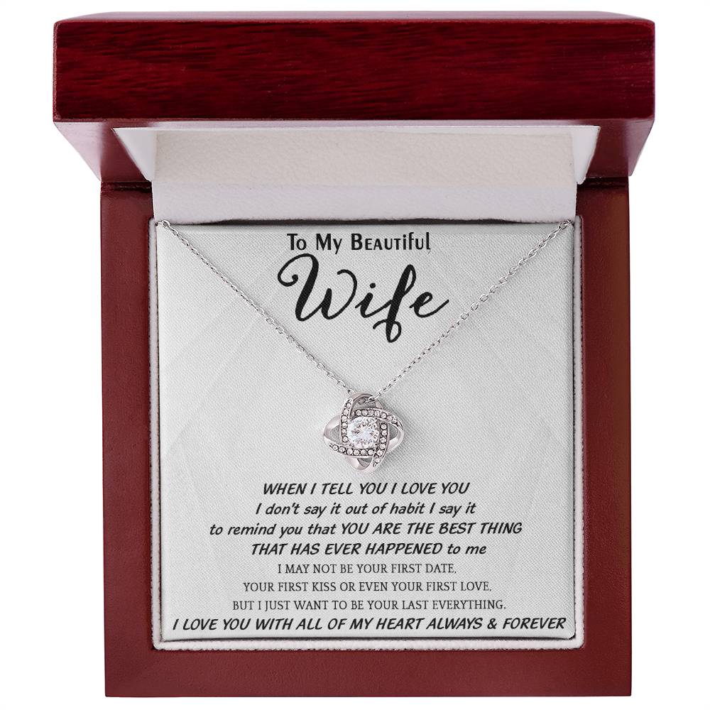 NACIE - WIFE WHITE - LOVE KNOT