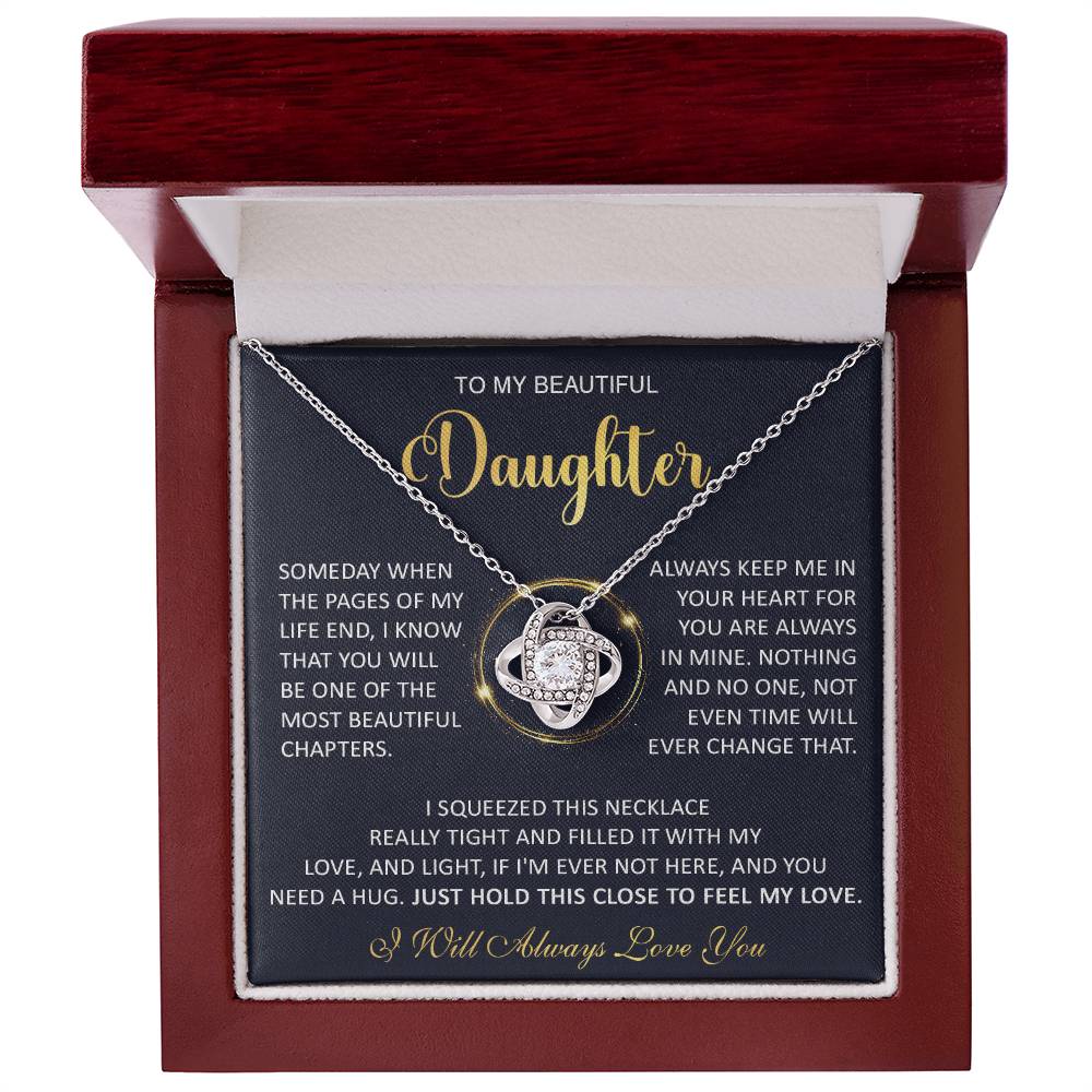 k3 Knot Necklace Template Silver coanh Main up AMZVippppp